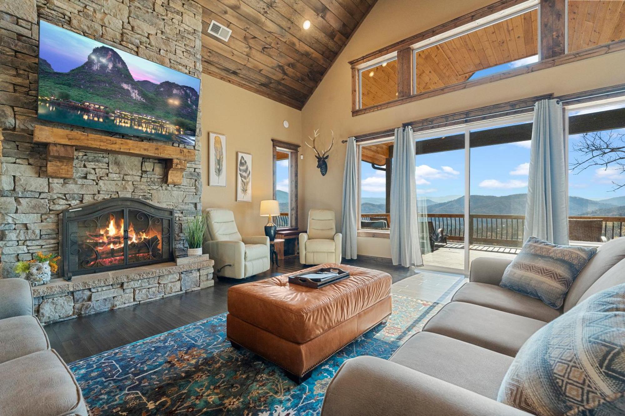 Star Of The Summit, Private Indoor Pool, Amazing Views, 1089 Free Tickets Each Paid Day, Dollywood Villa Sevierville Kültér fotó