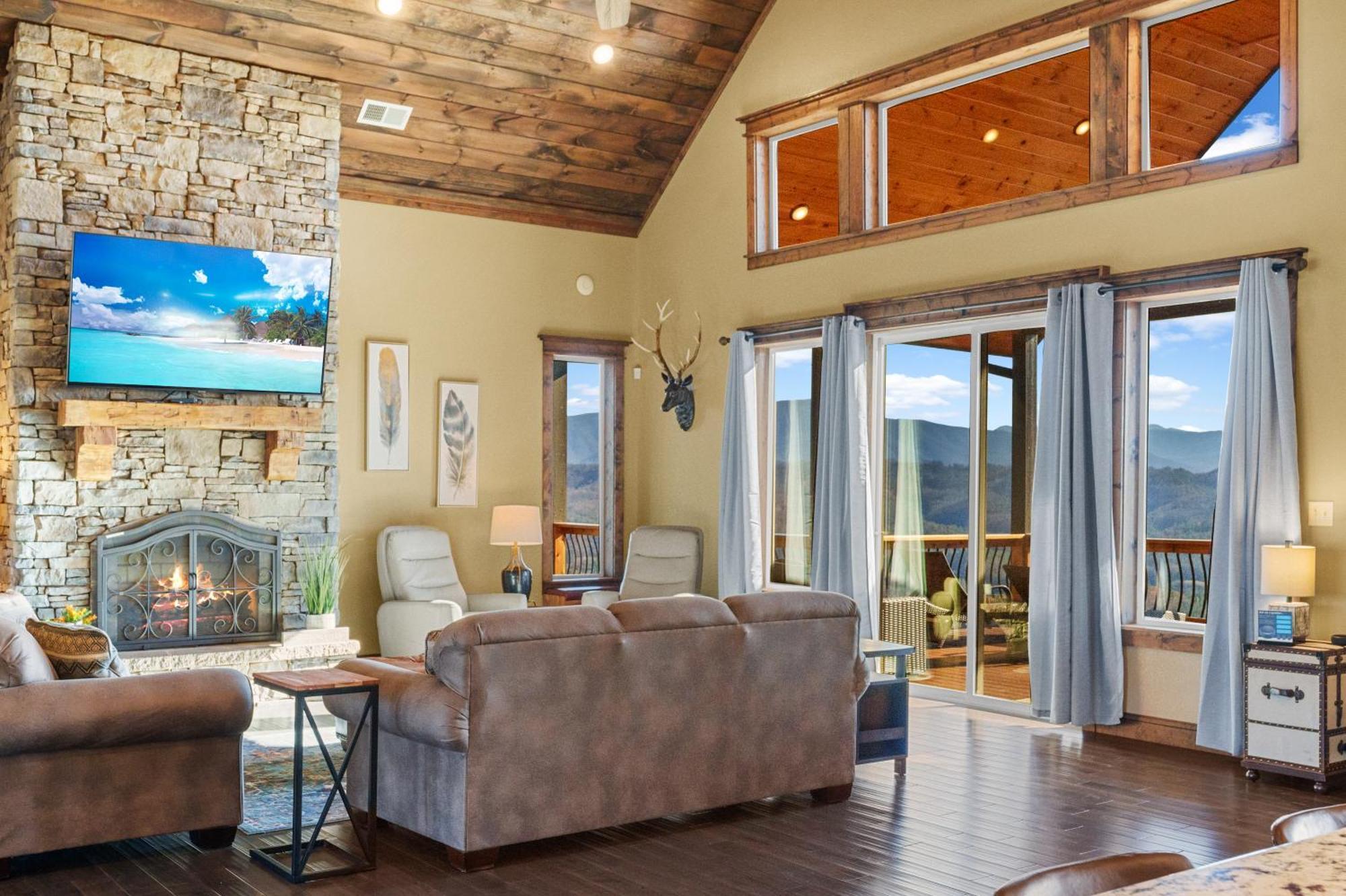 Star Of The Summit, Private Indoor Pool, Amazing Views, 1089 Free Tickets Each Paid Day, Dollywood Villa Sevierville Kültér fotó